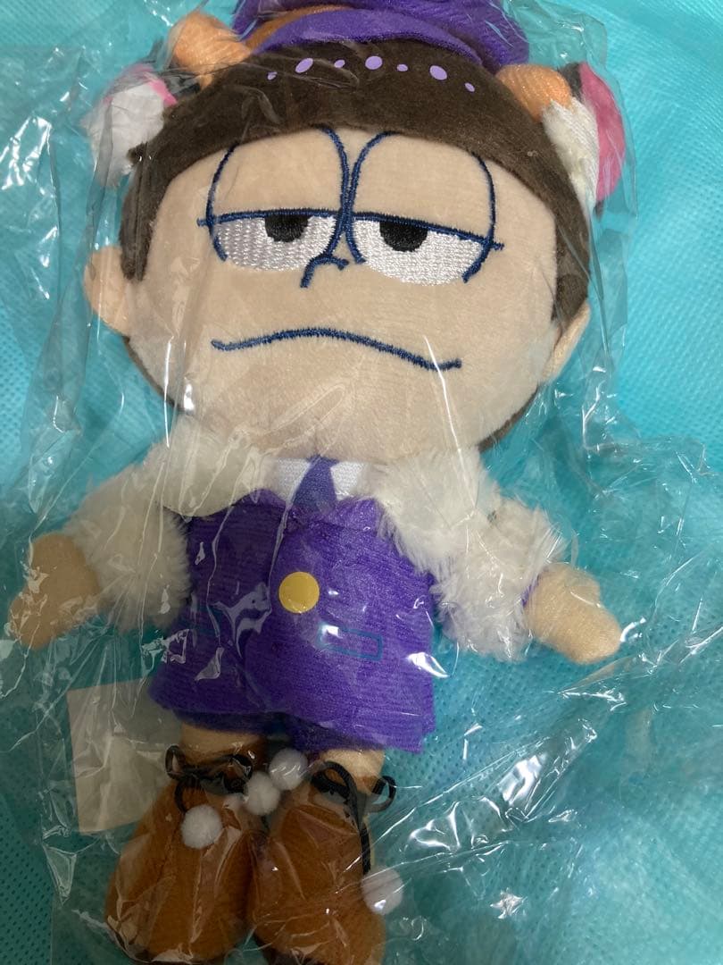 一松 ヤギの郵便屋さんぬいぐるみ 「おそ松さん」 Daiichiマーケット