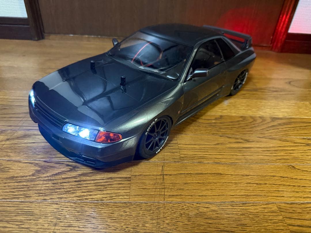 タミヤ　R32 GTR ボディ　電飾付 タミヤ 1/24 スポーツカーシリーズ NISSAN スカイラインGT-R（R32