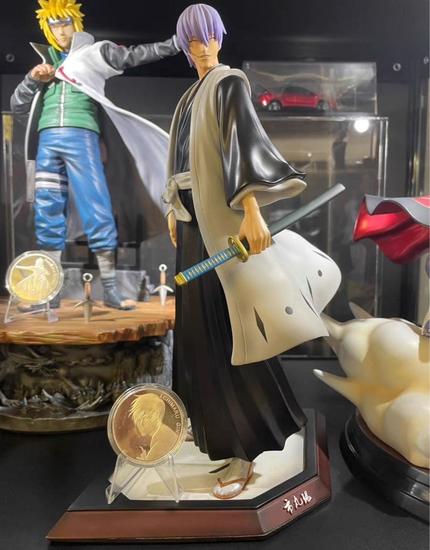 BLEACH 黒衣少年図 市丸ギン ガレージキット ガレキ スタチュー⑨