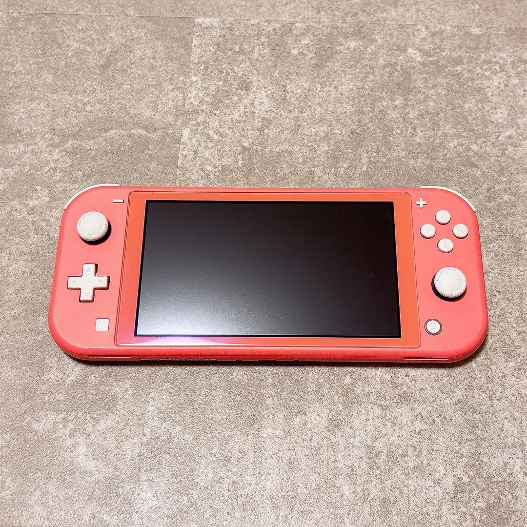 Nintendo Switch Lite ピンク 本体 microSD付き Nintendo Switch Lite Console, Coral, Handheld Portable Gaming