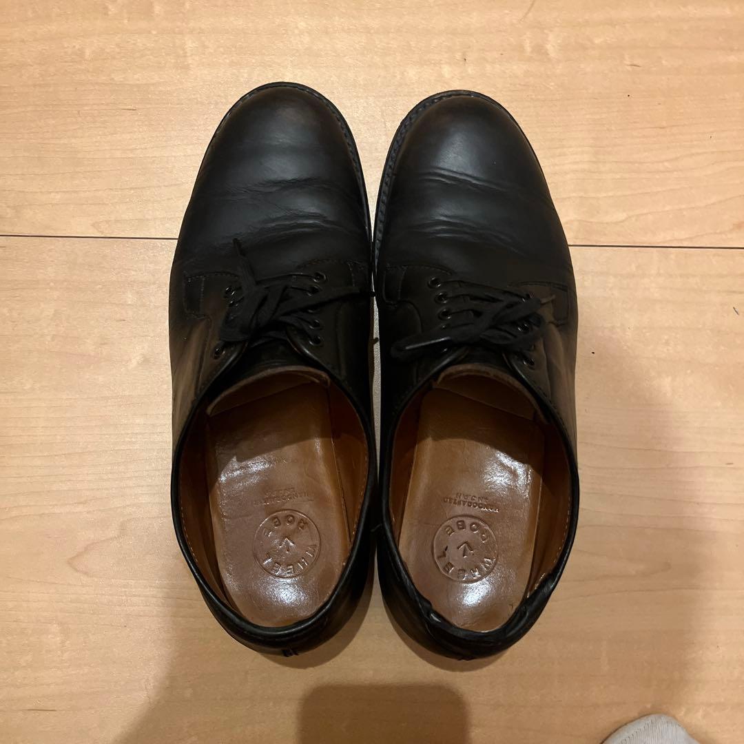 ウィールローブ WHEELROBE プレーントゥ　7E WHEELROBE（ウィールローブ）PLAIN TOE BLUCHER（プレーントゥシューズ