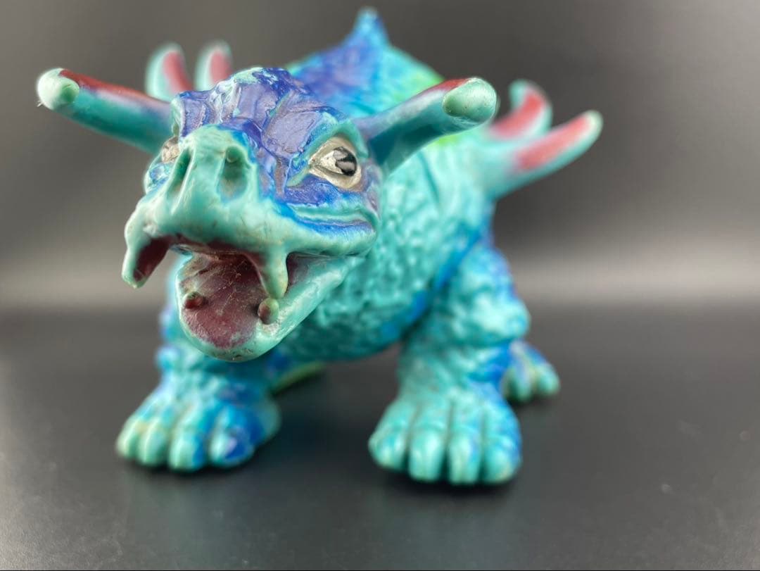 中古品】当時物 マグネドン 水色成型 ブルマァク 帰ってきた