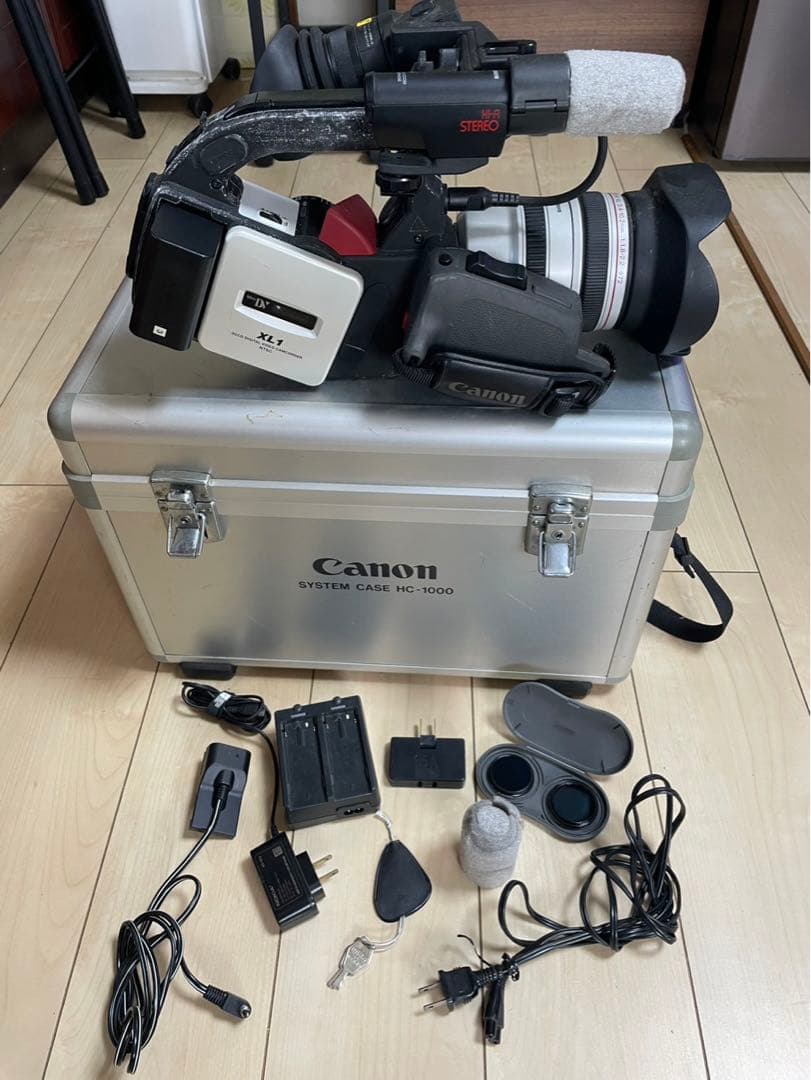 Canon XL1 MiniDV デジタルビデオカメラ 業務用セット　現状品 Yahoo!オークション -「canon xl1」(デジタルビデオカメラ) (ビデオ