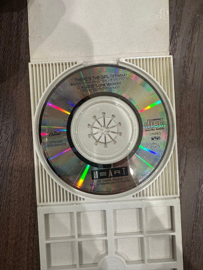 ハートあなたのスイート・ガールRemix/アローン 国内盤 8cmCDシングル