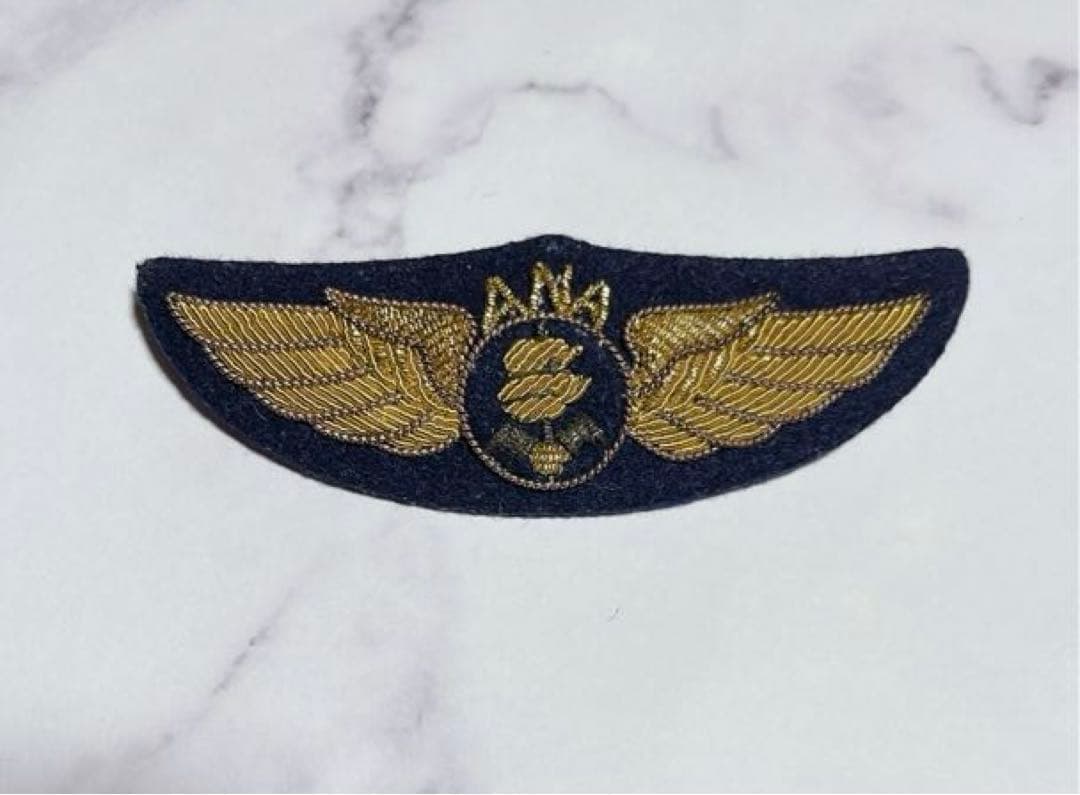 ANA 全日本空輸 パイロット ウイングマーク バッジ - メルカリ