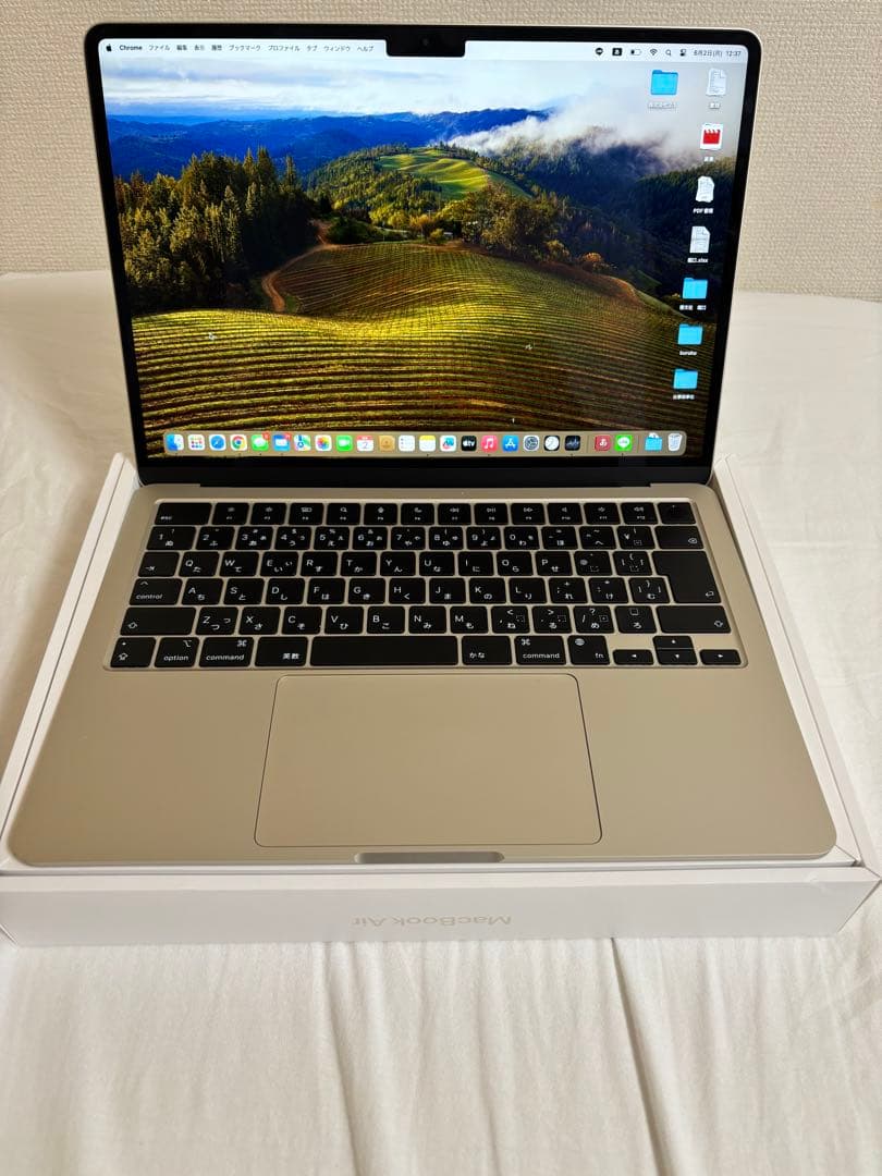 たろん⭐︎MacBook Air 13インチ M2チップ搭載 ⭐︎保証期間あり MacBook Air 13インチ Apple M2チップ搭載モデル [2022年モデル /SSD