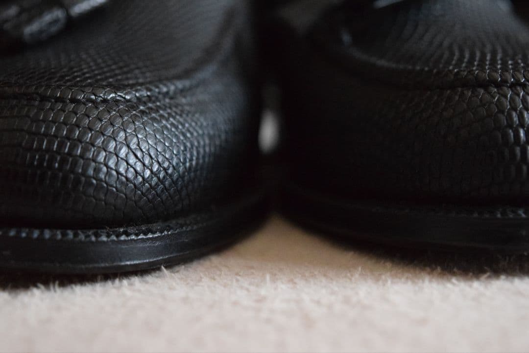 【reo】チャーチ特注 リザードローファー SALLY R Black | Dresswell online store