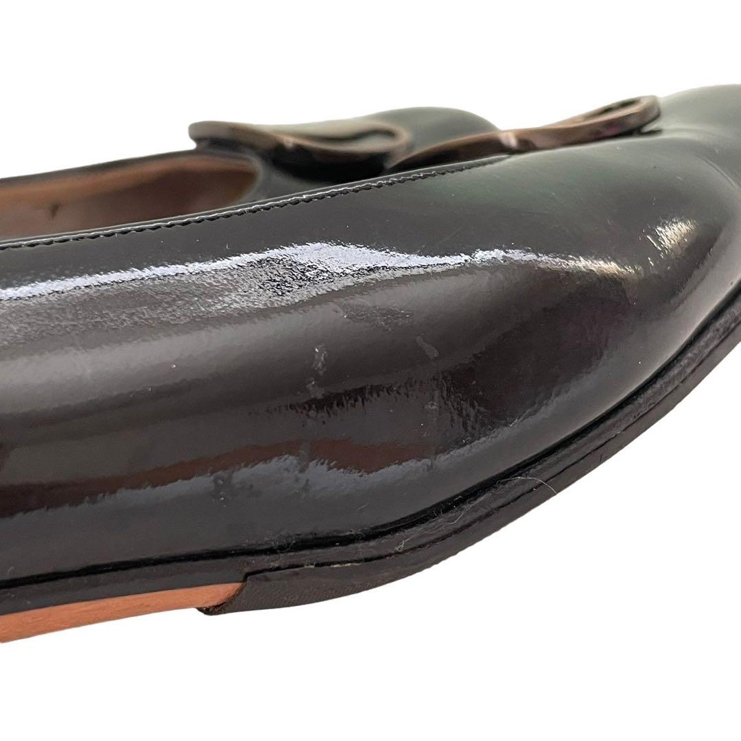 Salvatore Ferragamo フェラガモ ヴァラ金具 パンプス ヒール - メルカリ