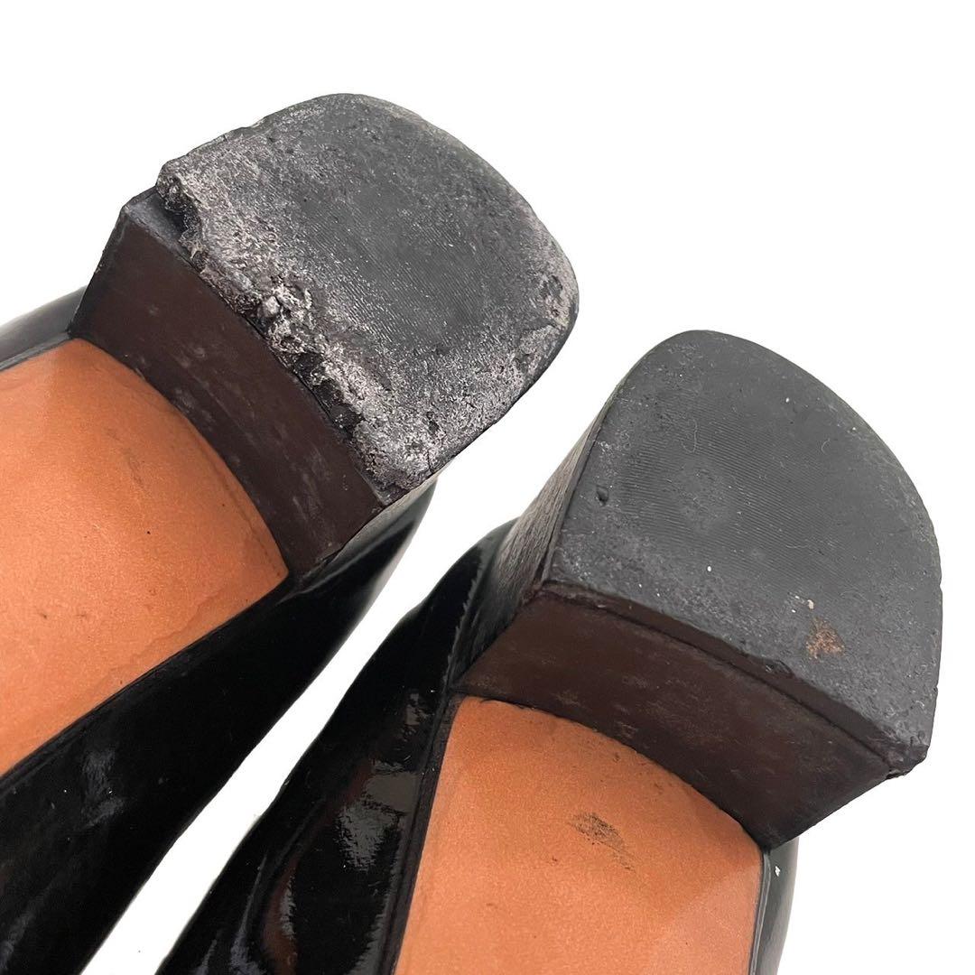 Salvatore Ferragamo フェラガモ ヴァラ金具 パンプス ヒール - メルカリ