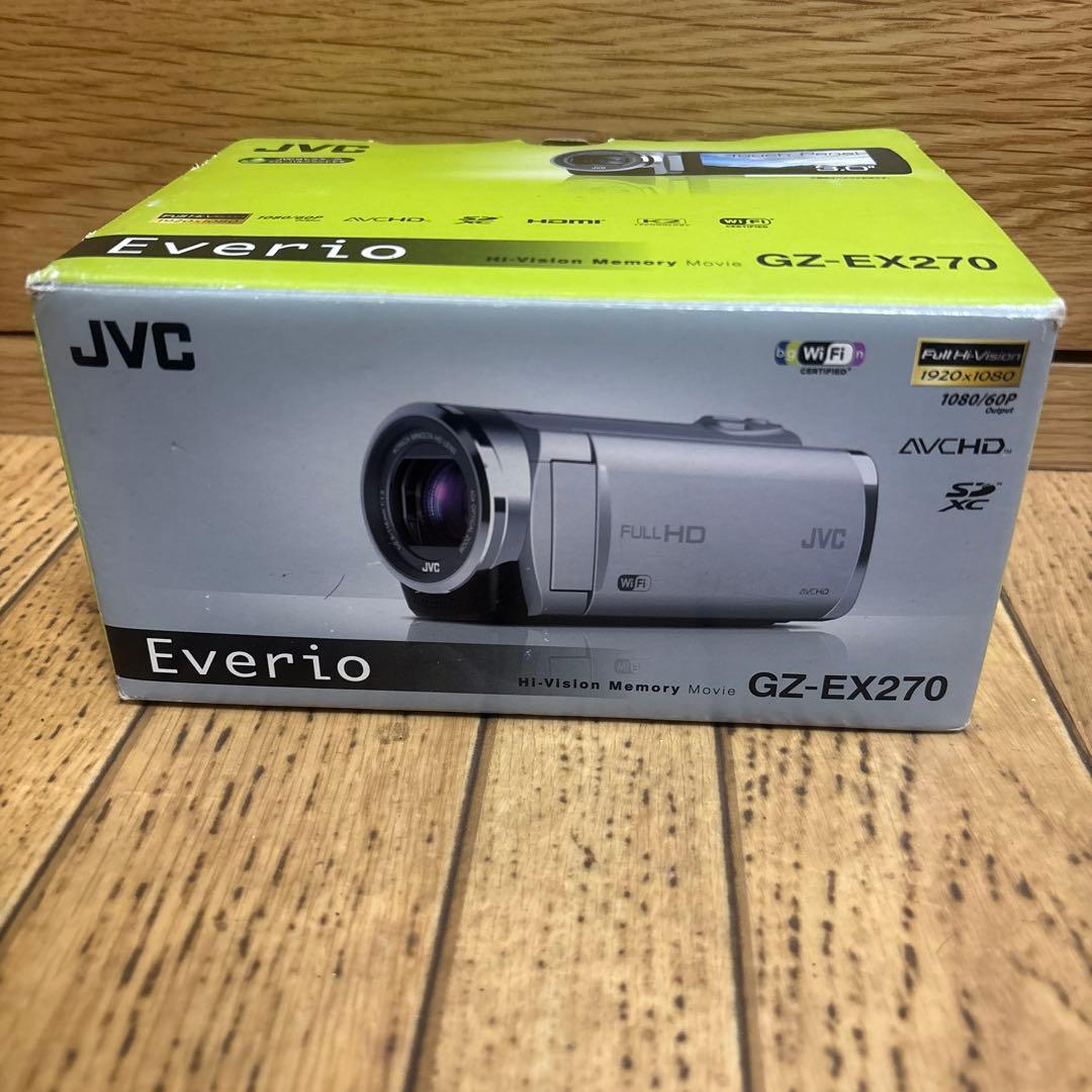 エブリオ ビデオカメラ JVC GZ-EX270 フルHD - メルカリ