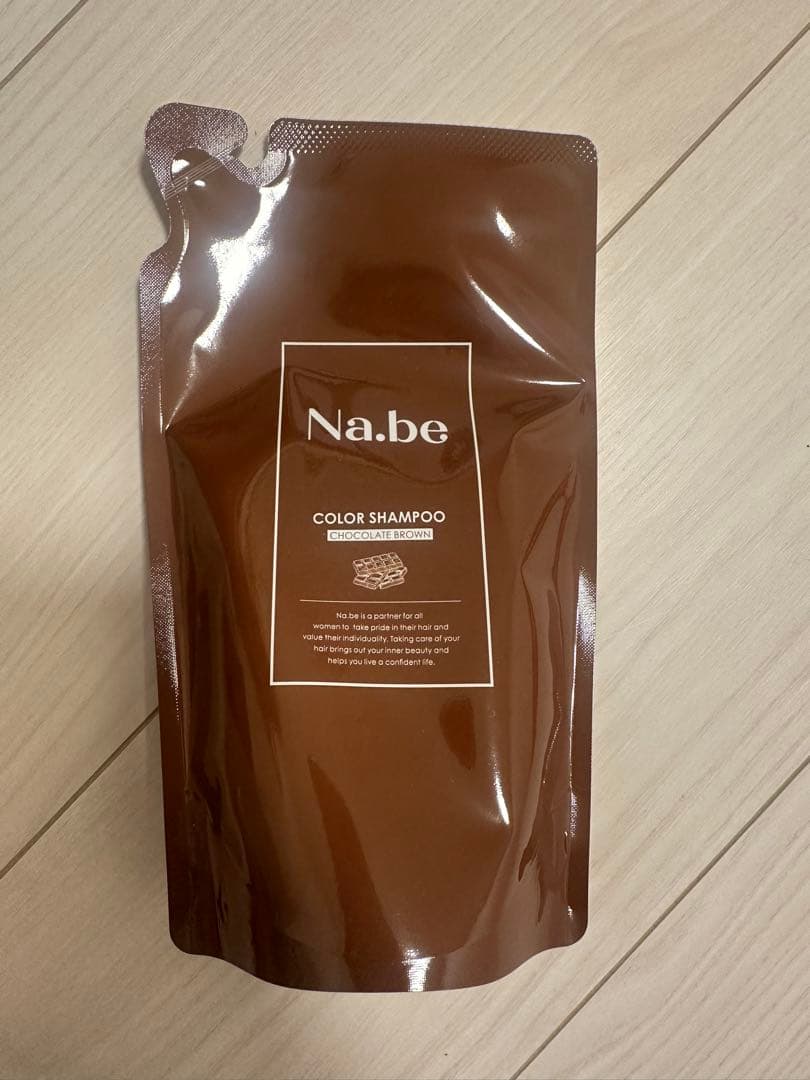 Na.be ナイブ カラーシャンプー 詰め替え チョコレートブラウン300ml