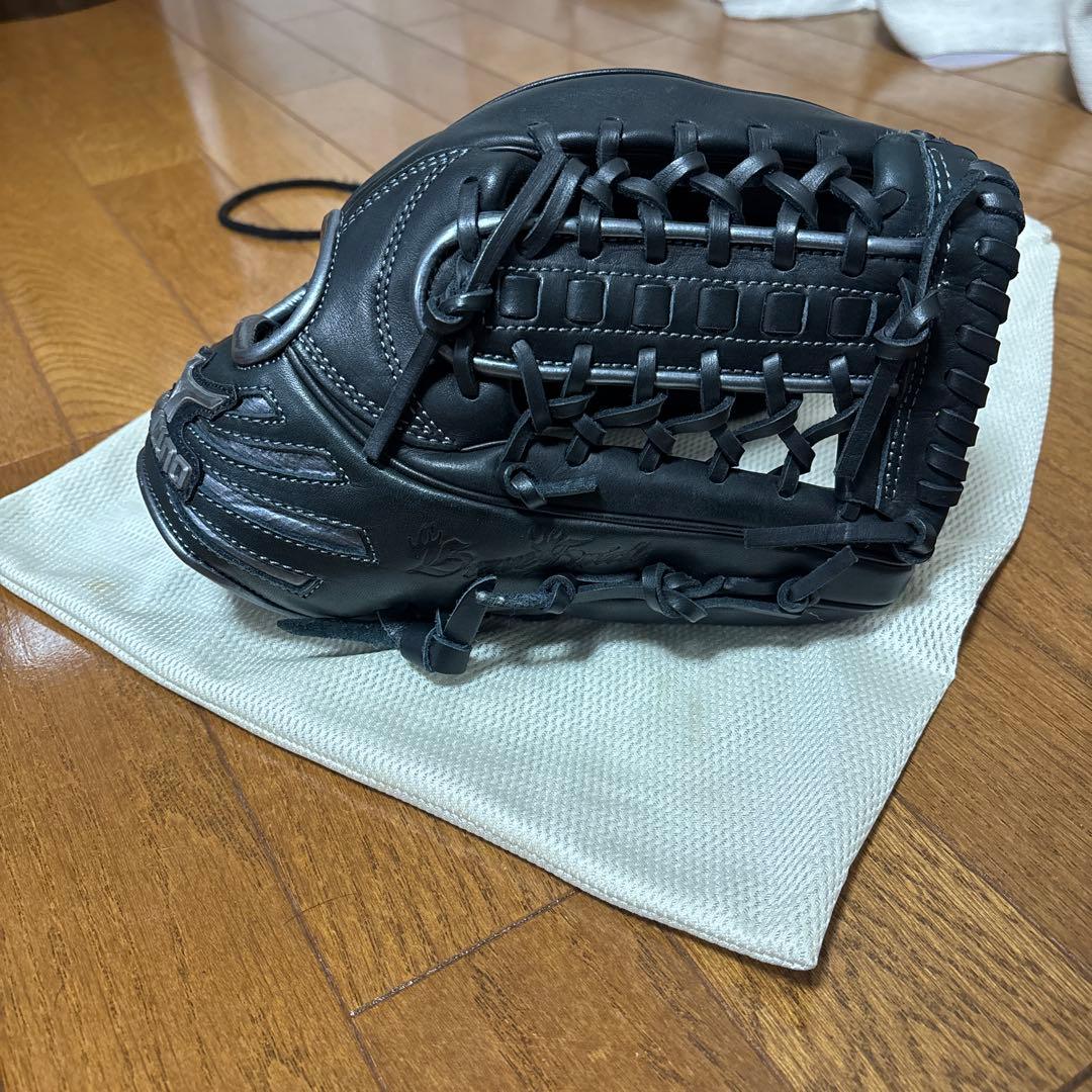 ミズノ ブレイブスピリット 軟式グローブ　オールラウンドモデル ジュニア軟式用ウィルドライブ レッド IBE【オールラウンド用／サイズ