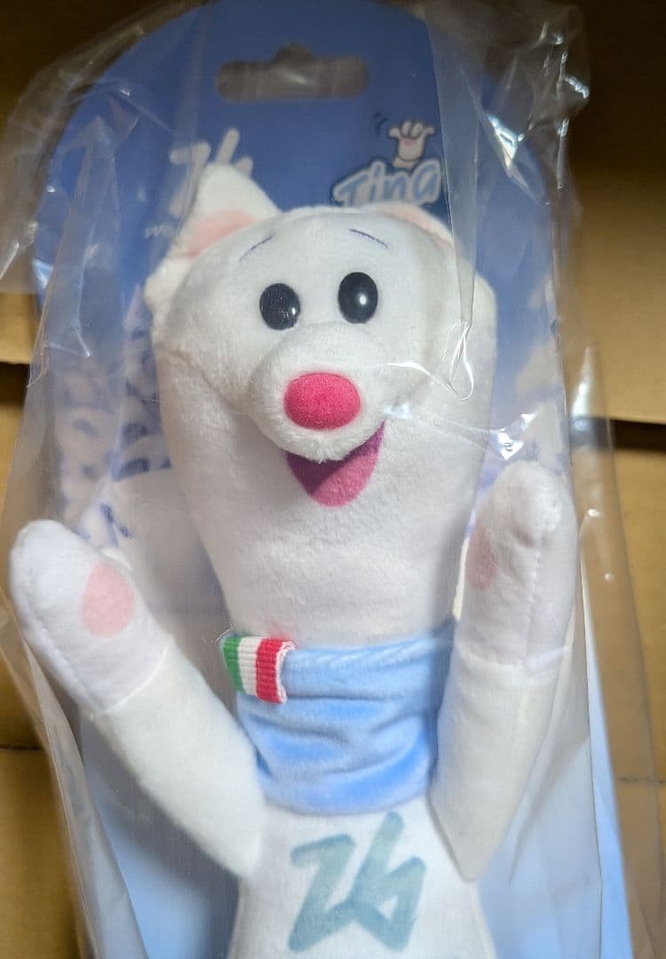 ティナ ぬいぐるみ 27㎝ ミラノ・コルティナ 2026 - メルカリ