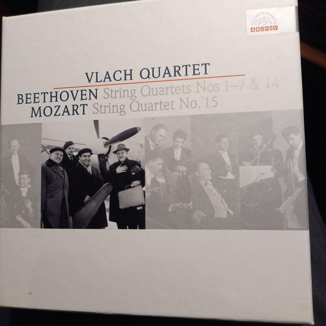 廃盤❗ヴラフ四重奏団　ベートーヴェン、モーツァルト モーツァルト：弦楽四重奏曲第19番「不協和音」／ベートーヴェン：弦楽