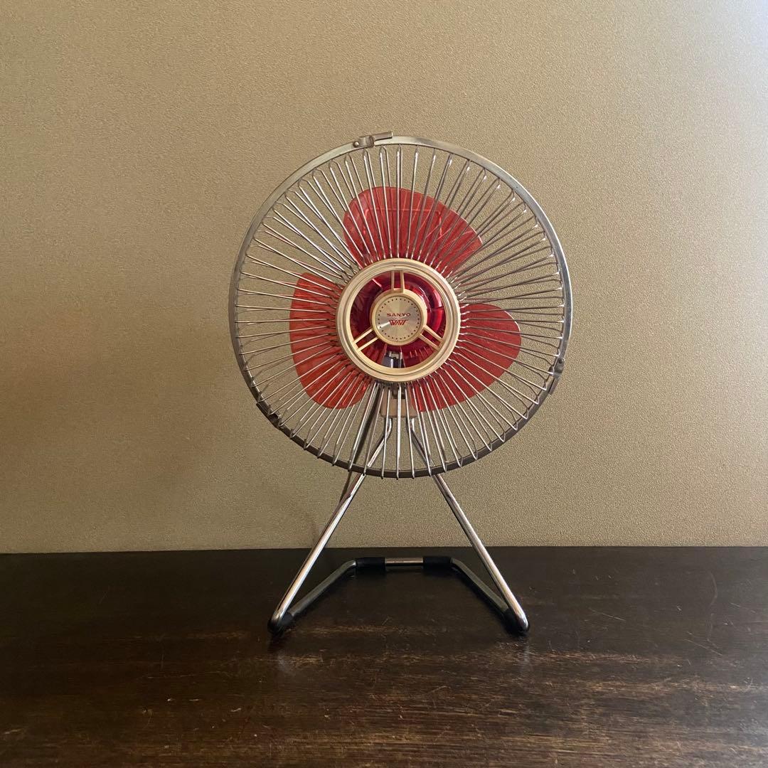 昭和レトロ　小型扇風機　サーキュレーター　卓上扇風機　赤羽根 楽天市場】レトロ 扇風機（タイプ（扇風機・サーキュレーター）卓上型