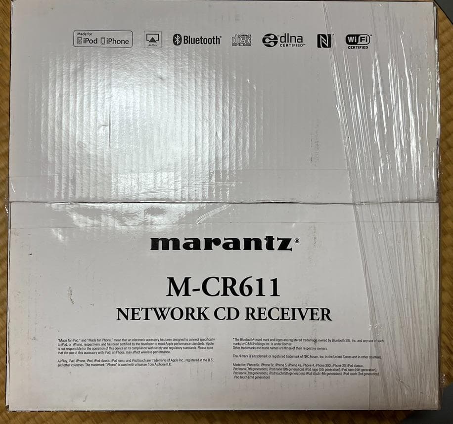 marantz マランツ M-CR611 ネットワークCDレシーバー Marantz M-CR611 Desktop network receiver/CD player with Apple