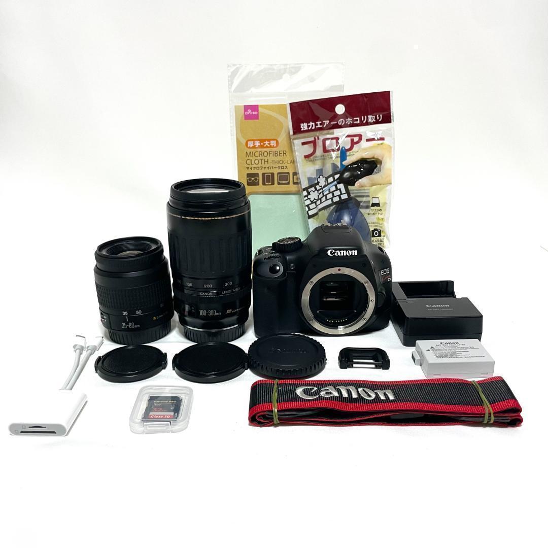 初心者入門OK❣️ Canon EOS Kiss X4 超望遠Wレンズセット