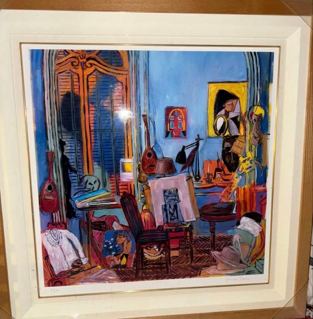 Damian Elwes ダミアンエルウェスアトリエシリーズピカソ限定7/100 古書古本 dessin：ピカソ 沈黙のアトリエ（パブロ・ピカソ