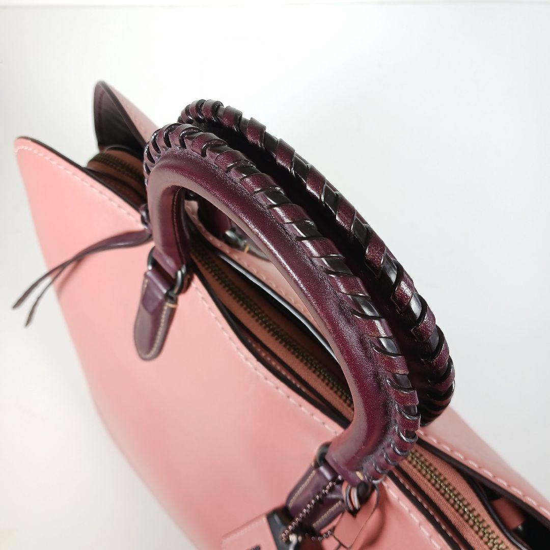 ✨美品✨コーチ ダコタ サッチェル ウィズ ウィップステッチハンドル