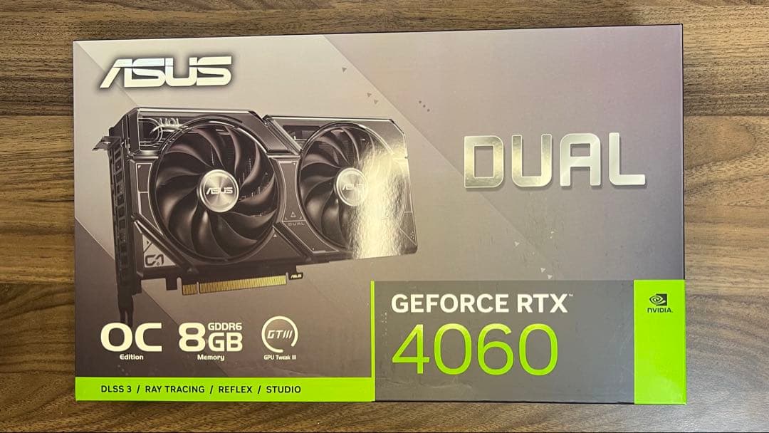 グラフィックボード・グラボ・ビデオカード ASUS DUAL GeForce RTX 4060 OC 8GB ASUS Dual GeForce RTX™ 4060 OC Edition 8GB GDDR6 | Graphics Card