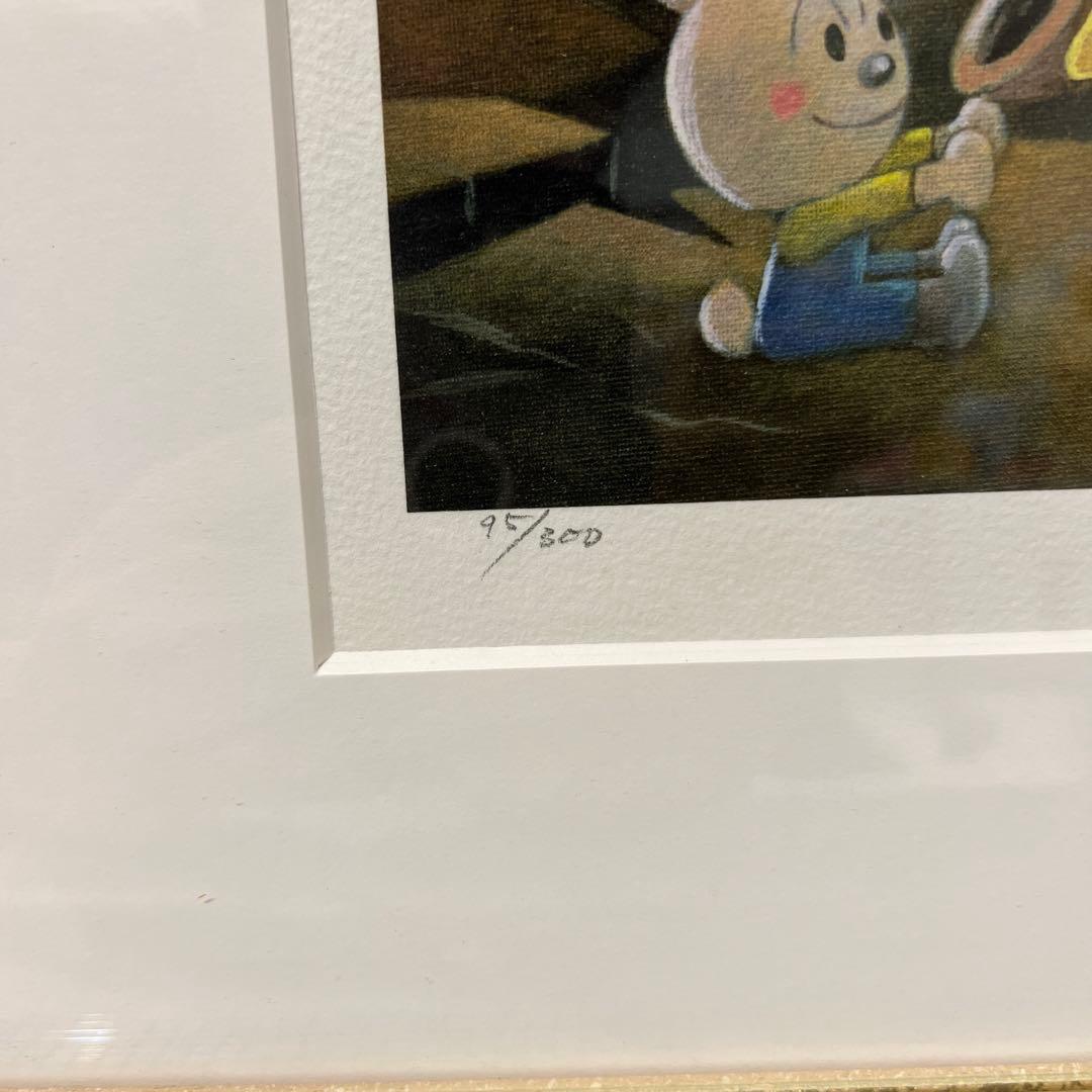 顔をあげるアンパンマン 版画 300部限定 - メルカリ