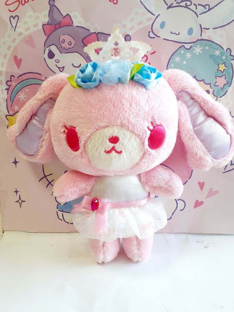 サンリオ シュガーバニーズ シュガーメヌエット ももうさ ぬいぐるみ