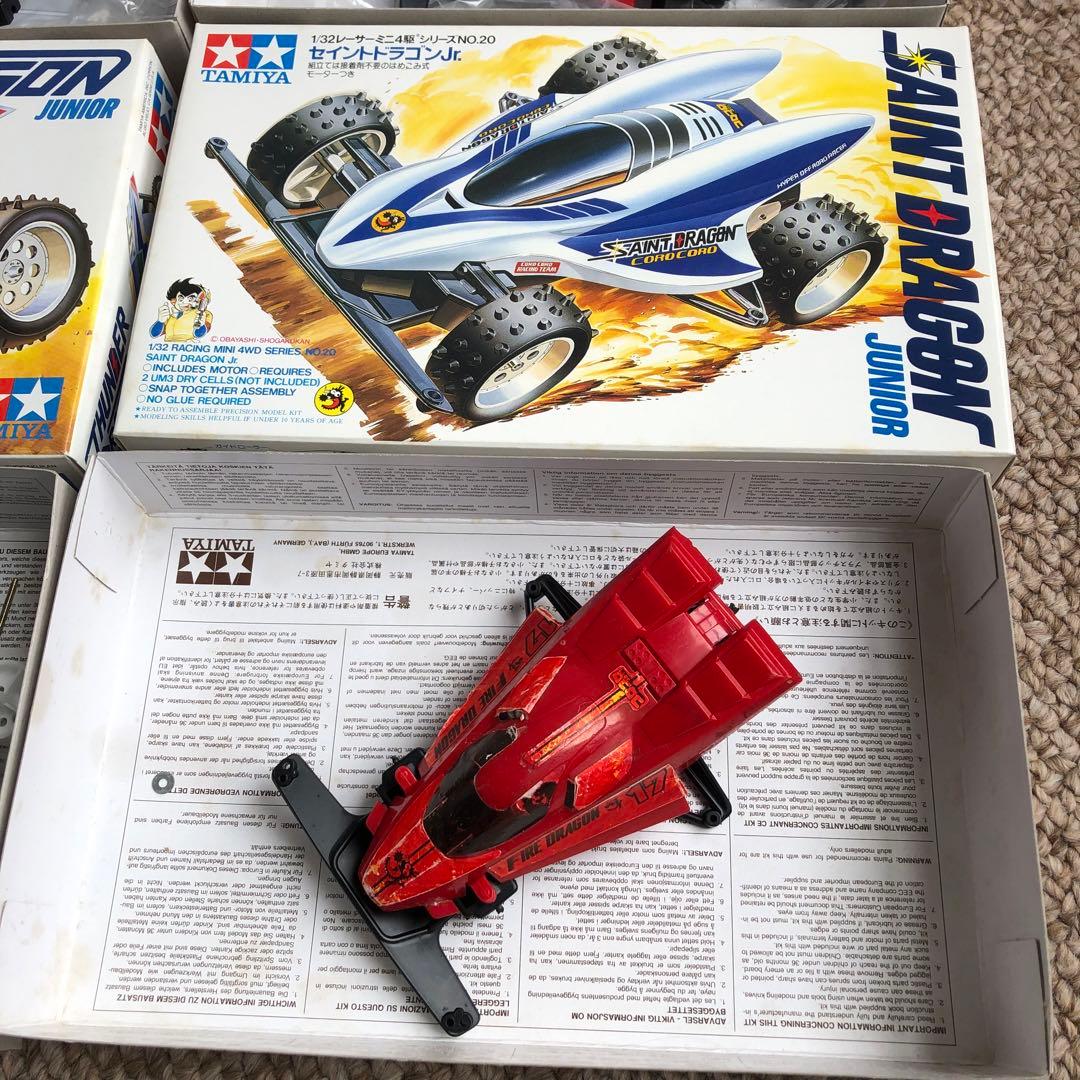 レーサーミニ四駆 メモリアルボックス 4台 サンダードラゴン ラジコン