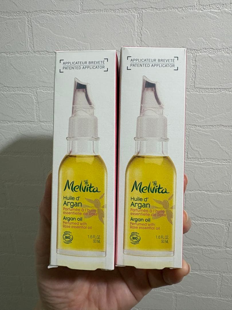 2本セット メルヴィータ ビオオイル アルガン オイル ローズ - メルカリ