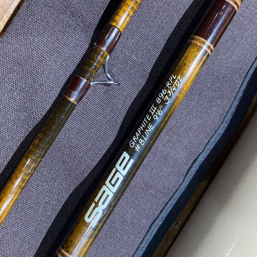 SAGE GRAPHITE Ⅲ 896RPL #8LINE 9'6\" 3 3/4 SAGE Graphite Fishing Rods & Poles 3 for sale | eBay