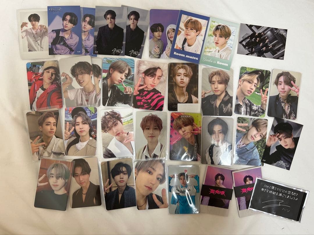 Stray Kids ハン ハンジソン トレカ ステッカー カード チェキ - メルカリ