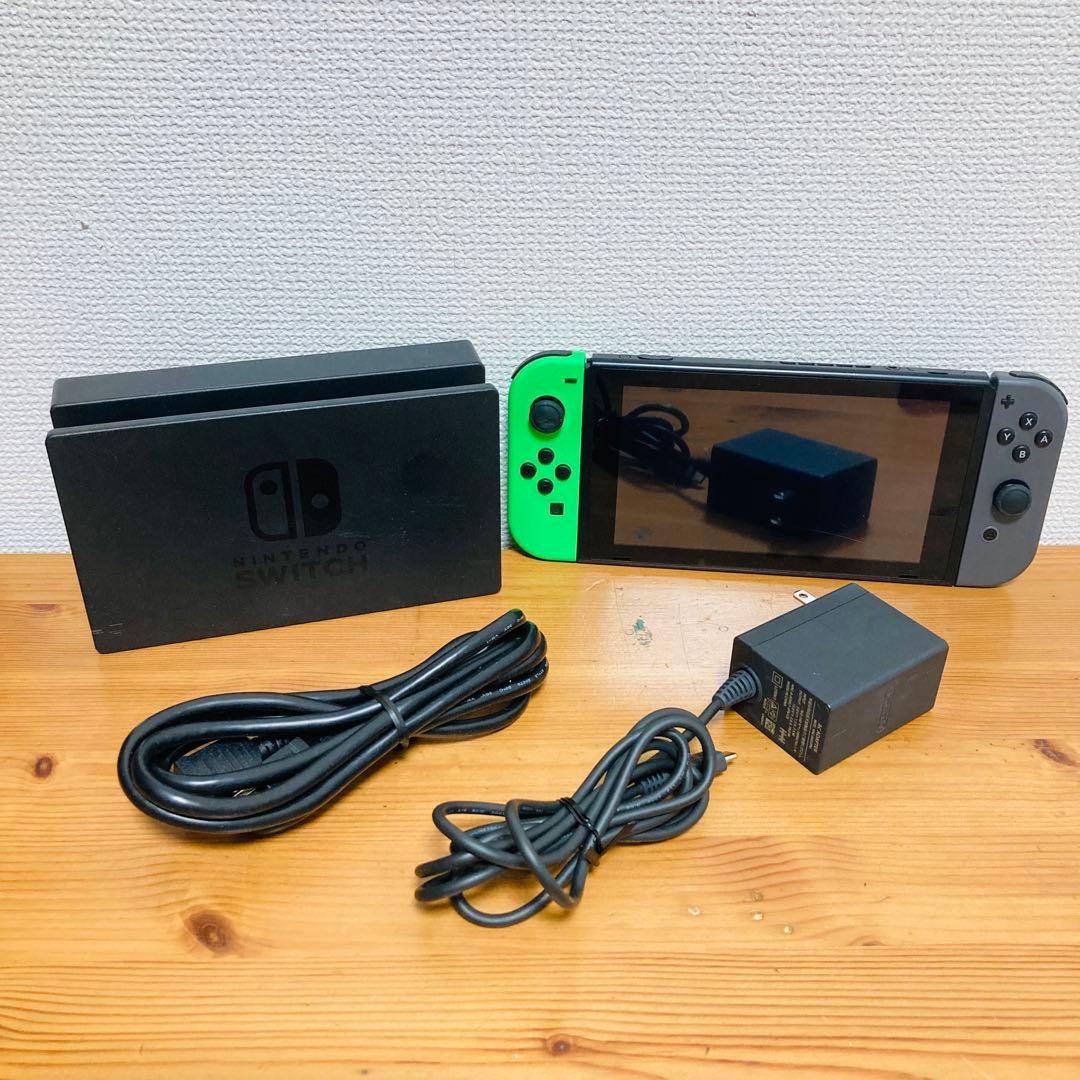 【動作OK】Nintendo Switch スイッチ 本体 グレー/グリーン 任天堂 Nintendo Switch [グレー] 価格比較 - 価格.com