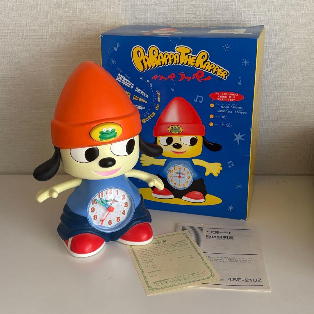パラッパラッパー 目覚まし時計 完動品 Interlink パラッパラッパ目覚まし時計｜トレファクONLINE