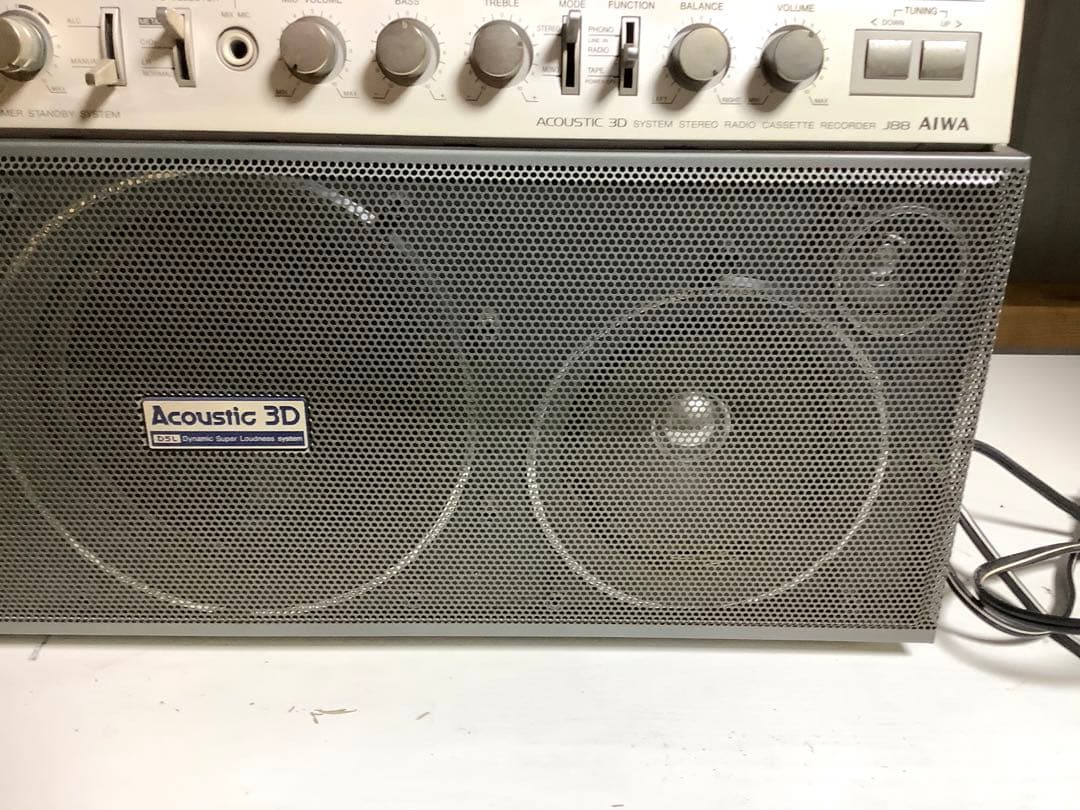 z718]AIWA ラジカセ - ラジオ・コンポセール