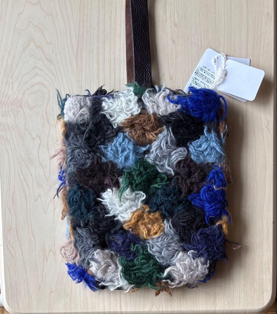 ミナペルホネン [pot-au-feu puist bag］(ブルーミックス)