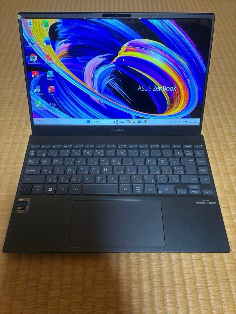 asus zenbook UX325E バッテリーと液晶新品の美品♪♪ - メルカリ
