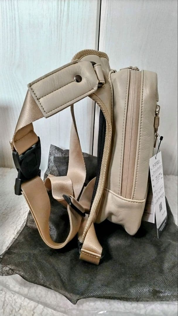 ひ*う様 限定 2ウェイレッグバッグⅡLD エグザリート レザー サンド