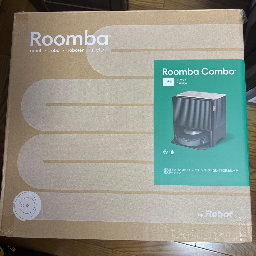 【新品・未使用】ルンバ コンボ j9+（C955860）最新モデル／アイロボット ボーナスストア+5％【新品未開封】iRobot ルンバ コンボ j9+ SD