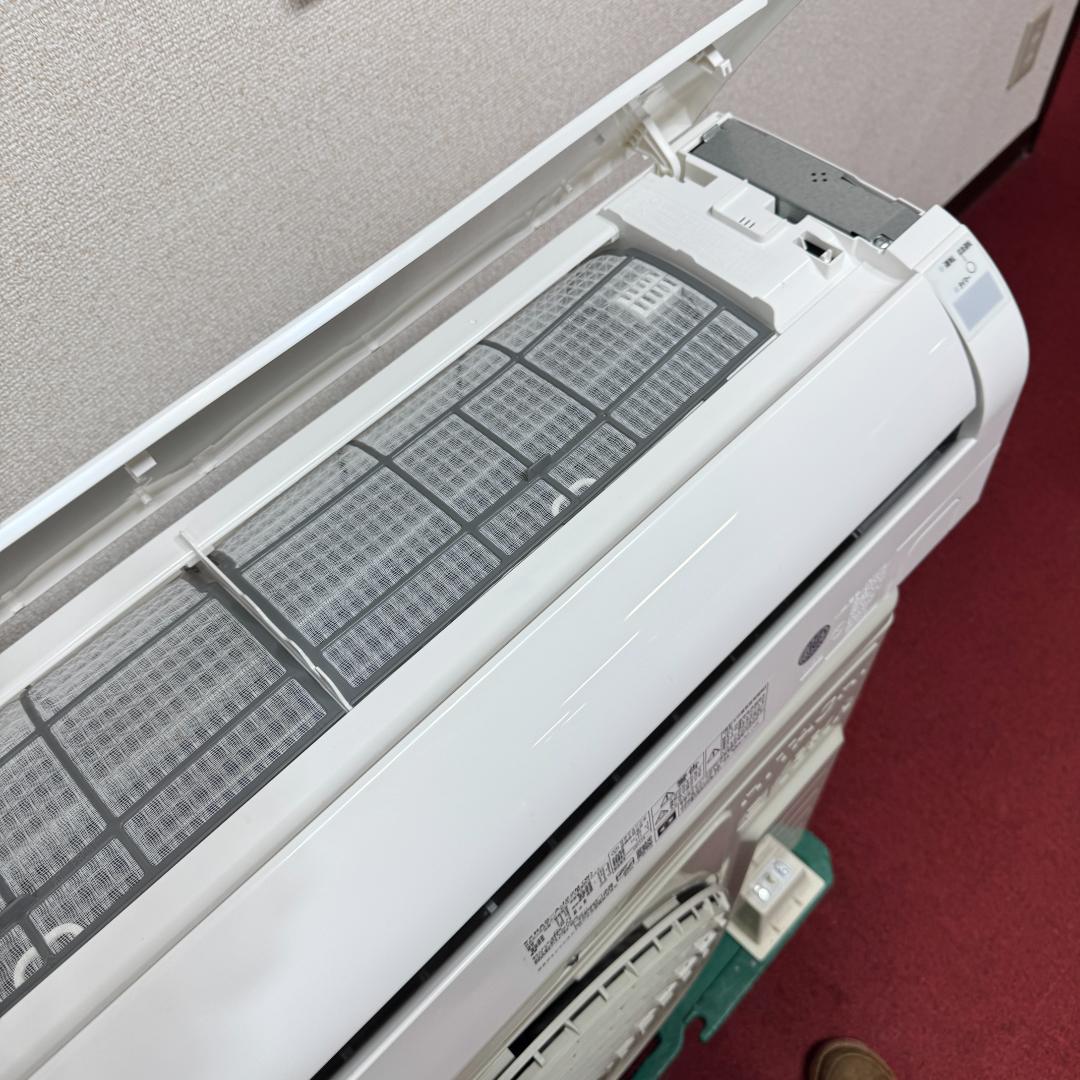 東京23区配送無料　美品日立エアコン　2.2kw／6畳用　洗浄/除菌済み