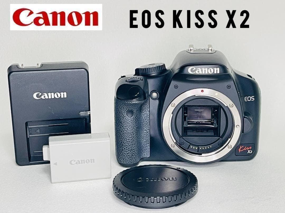 ショット数:10644回 CANON EOS Kiss X2 キヤノン 美品 Canon Digital SLR Camera EOS Kiss X2 Body KISSX2-BODY | eBay