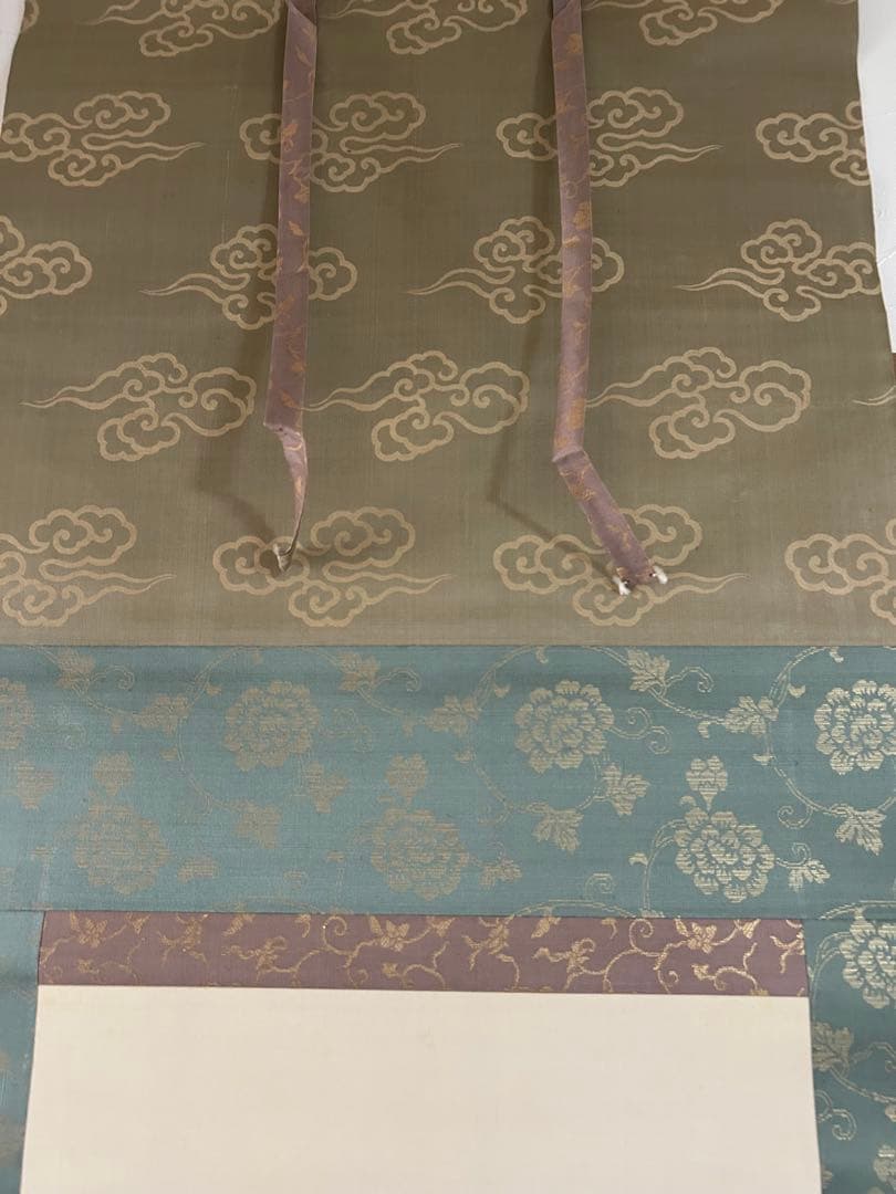 橋本永郁 聴琴 美人図 双幅 共箱 漆塗軸先 掛け軸 骨董品 - メルカリ