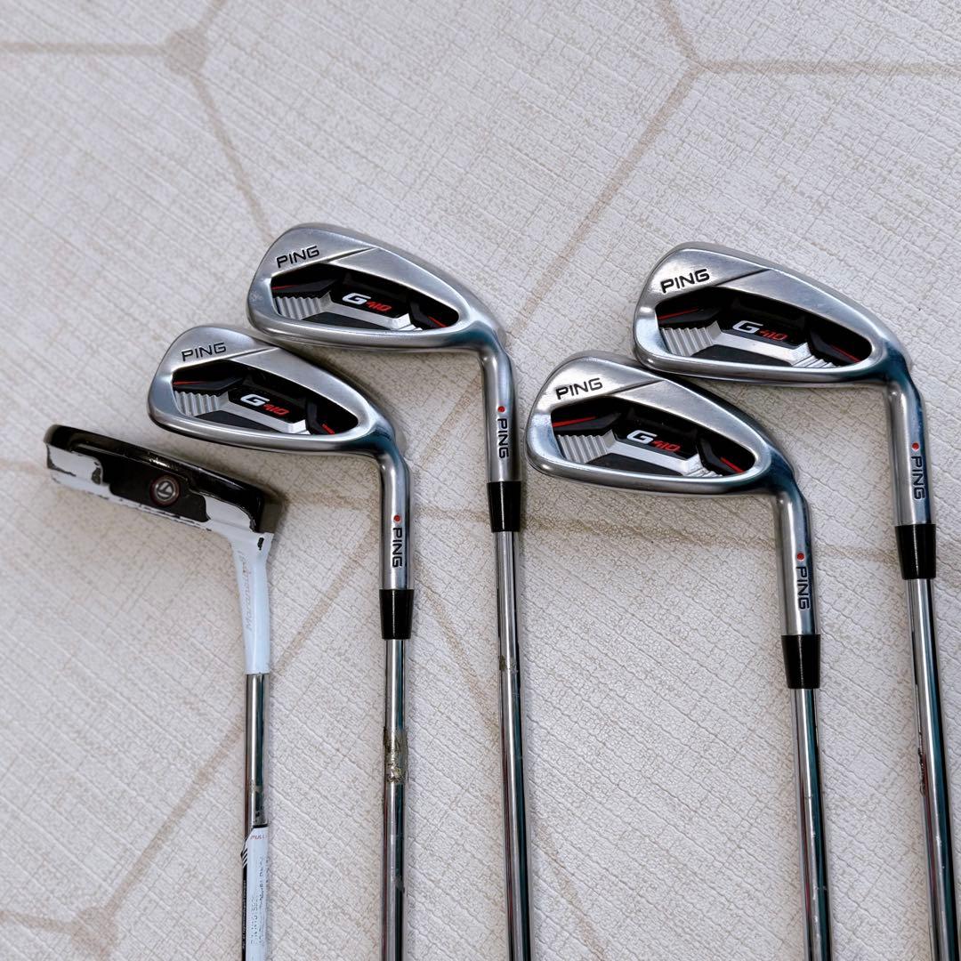 PING G410アイアンセット　TaylorMadeパター G410 アイアン(6本セット) N.S.PRO MODUS3 TOUR 105／120(アイアン