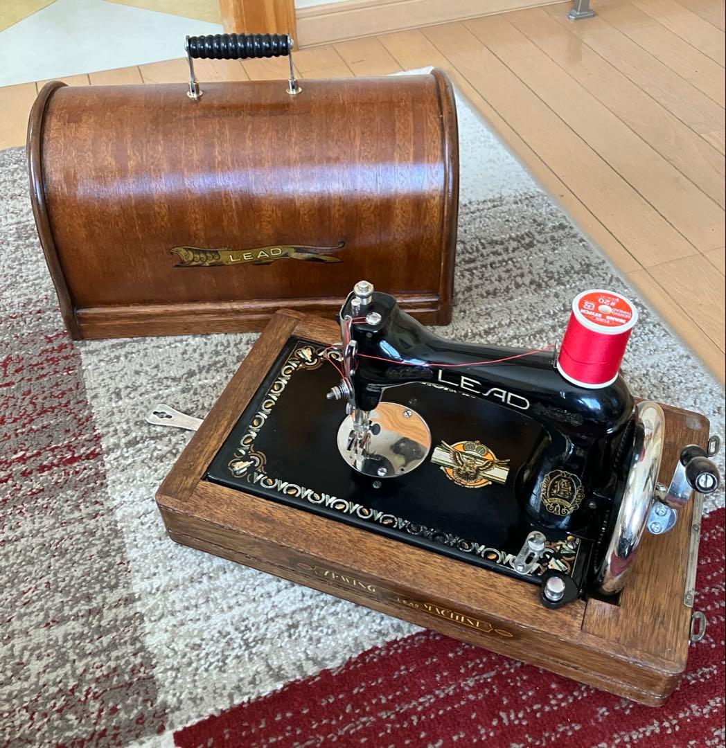 LEADチェーンステッチ・ミシン☆整備・調整機☆実働機・単環ミシン