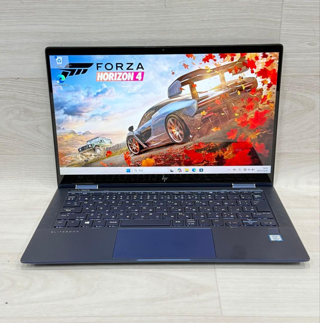 HP Elite Dragonfly フルHD タッチ 2-in-1 ノートPC