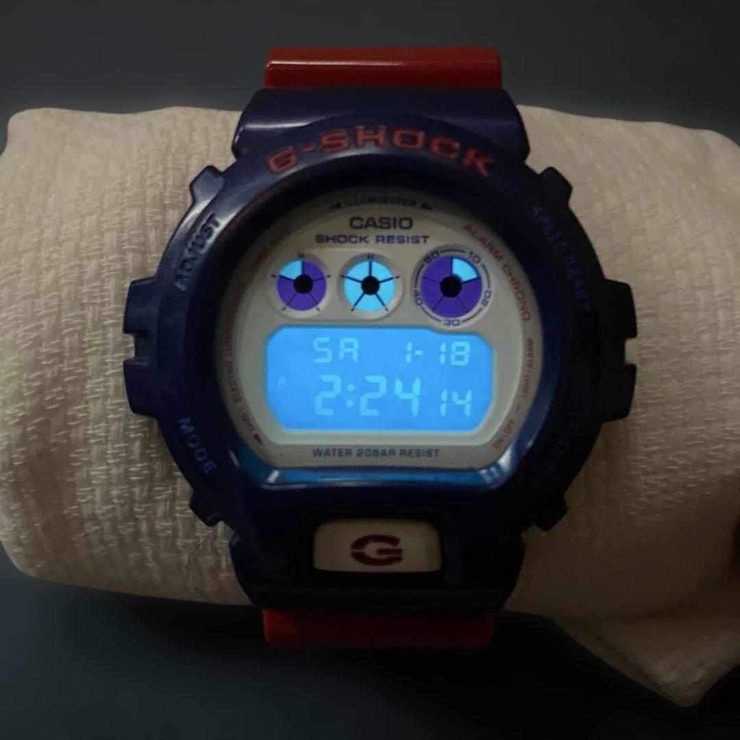 yyy様専用 G-SHOCK DW-6900AC ブルーレッド - メルカリ