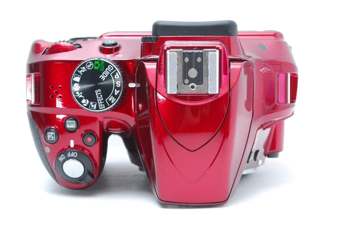 ショット数・使用感少なめ Nikon D3300 スマホ転送 希少カラー レッド