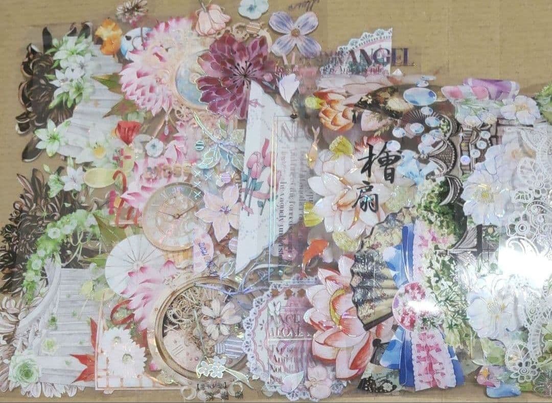 海外マステ 装飾 人物 まとめ売り 短カット （10-20） □50種類A