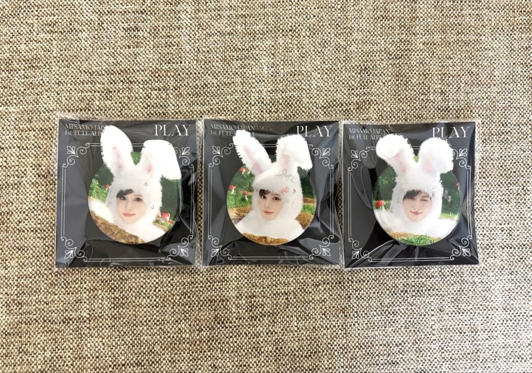 MISAMO PLAY リスニングパーティー スマホグリップ ミナ サナ モモ