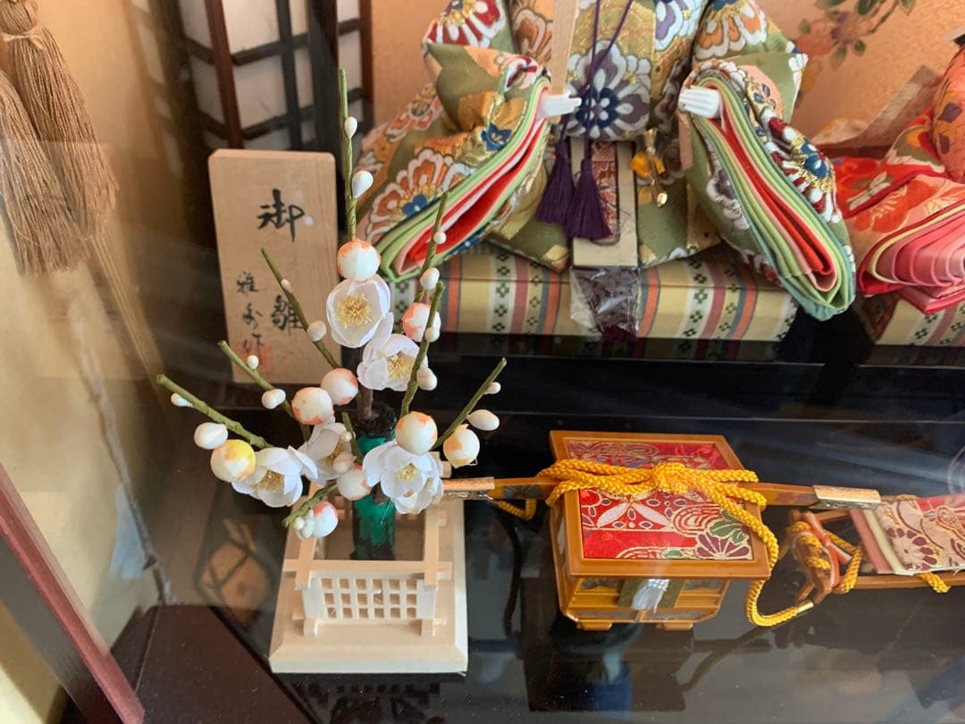 元祖⭐︎白蛇の御守屋yuki　愛らしい美男美女　親王飾り　雅秀作