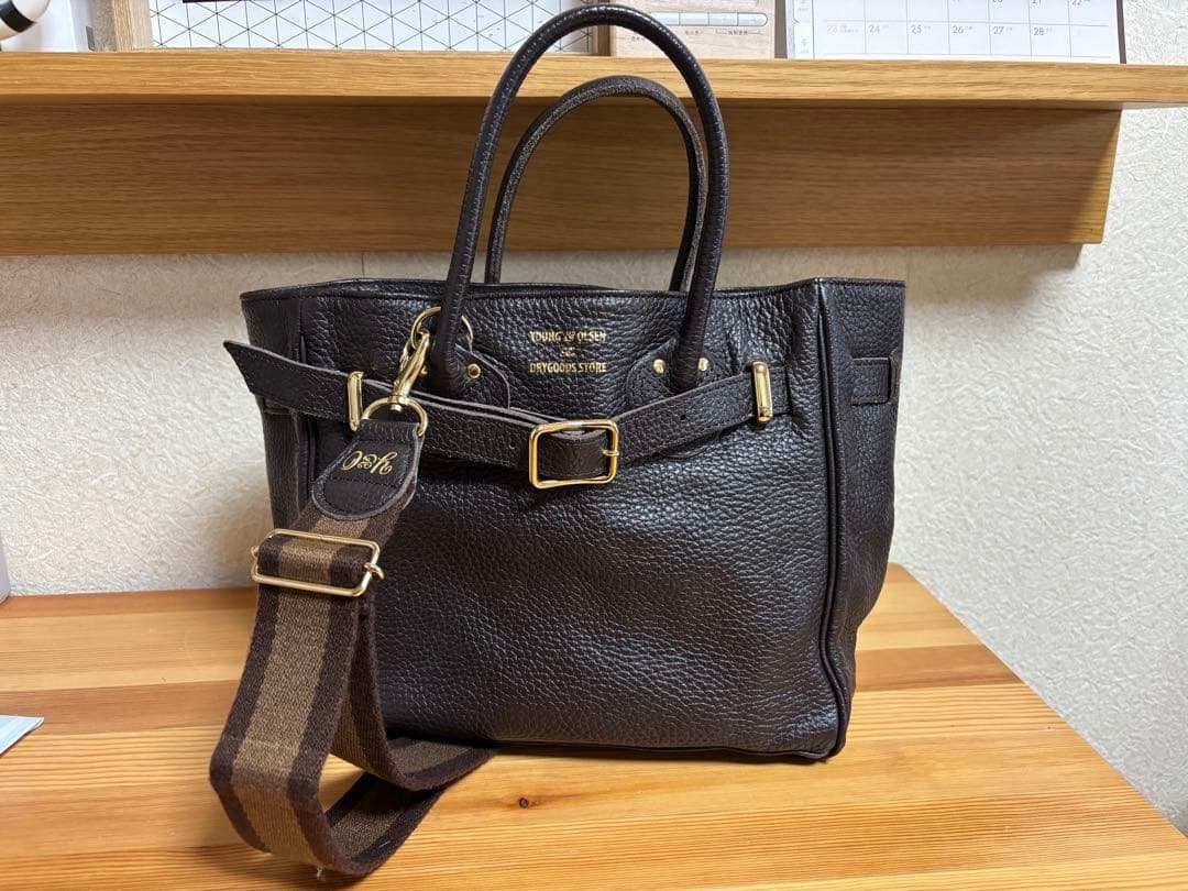 YOUNG & OLSEN FRAMeWORK別注 ストラップ付 ベルトバッグ - メルカリ