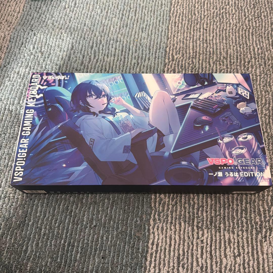 VSPO! GEAR ゲーミングキーボード　一ノ瀬うるはモデル Best One(ベストワン) / VSPO! GEAR ゲーミングキーボード 一ノ瀬うる